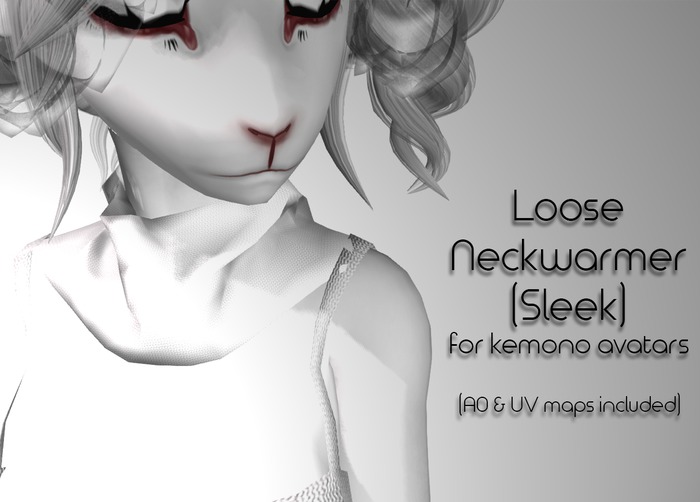 LMF Kemono Loose Neckwarmer (Sleek)