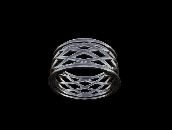 Alien's Creations Silver Male Ring