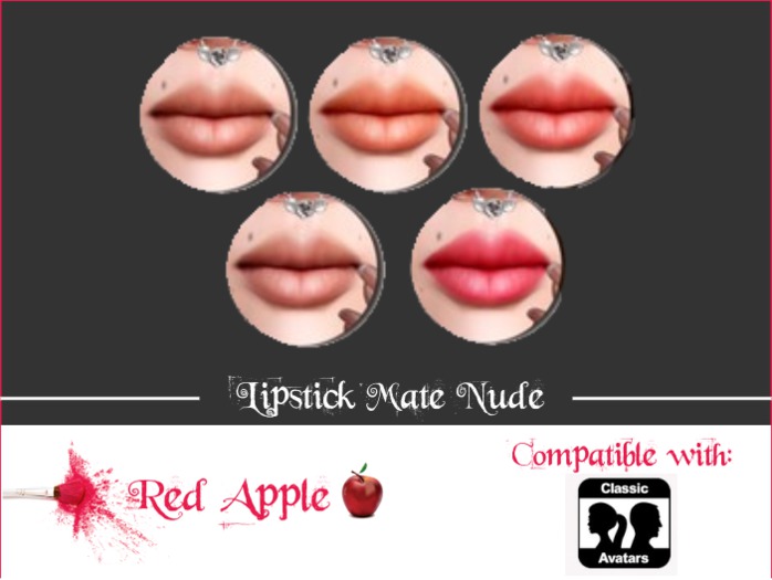 Red Apple  - Classic Mate Nude Lipstick