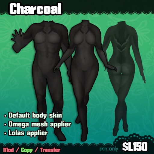 Ferine : Charcoal - Skin [retired]