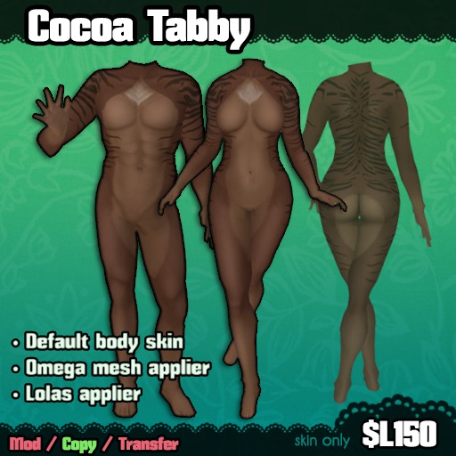 Ferine : Cocoa Tabby - Skin [retired]