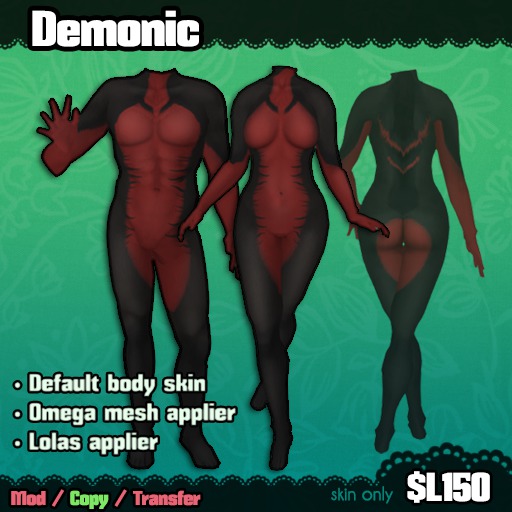 Ferine : Demonic - Skin [retired]