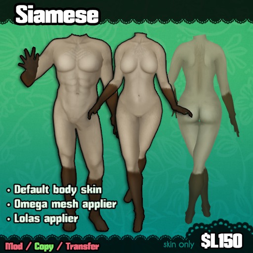 Ferine : Siamese - Skin [retired]