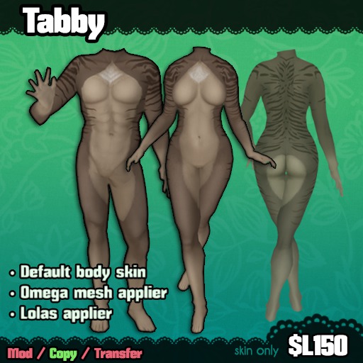 Ferine : Tabby - Skin [retired]