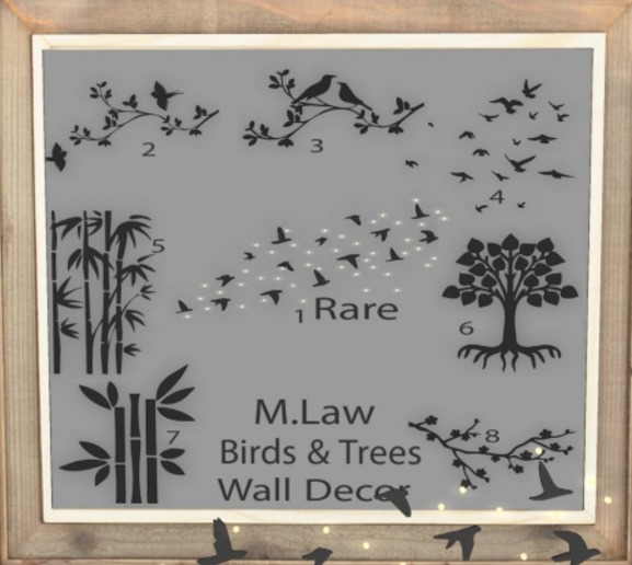 M.Law Tree & Birds gacha 8