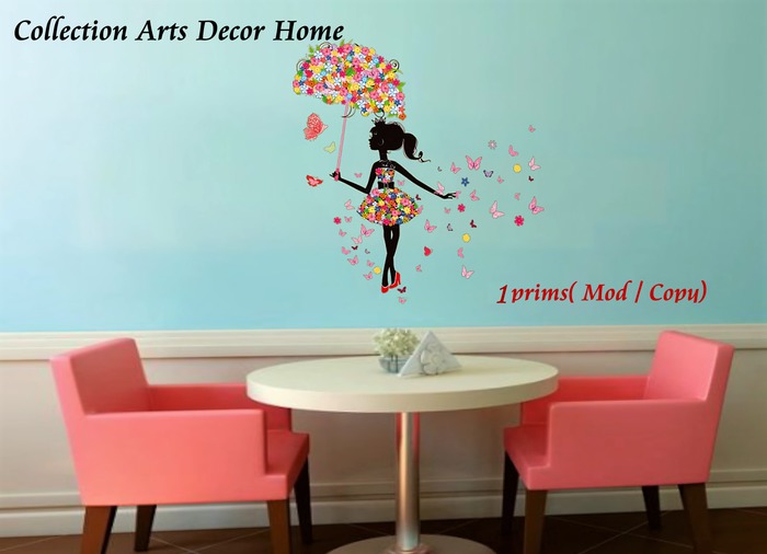 Girl with Flower Balloon - Box