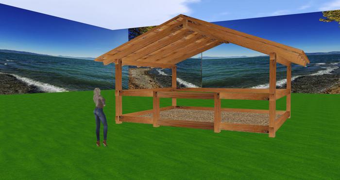 Cattle/Horse Stable Boxed