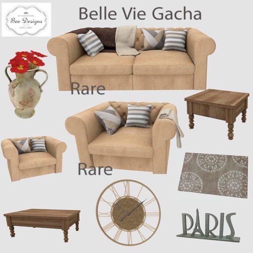 .:Bee Designs:. Belle Vie Gacha Rug
