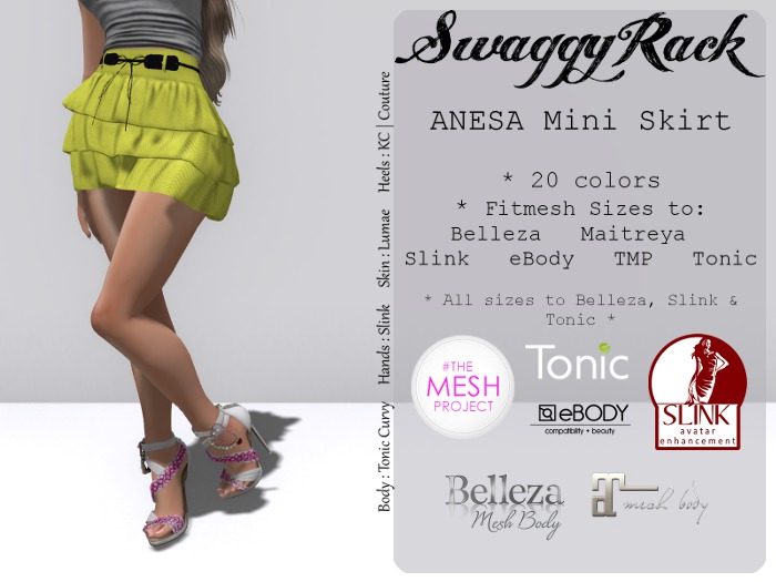 [SR] ANESA Skirt - FATPACK