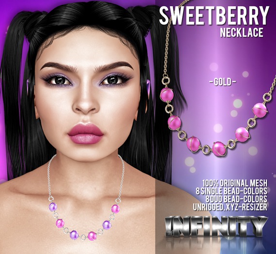 !NFINITY Sweetberry Necklace - Gold