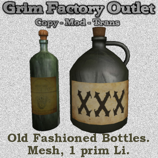 Old Fashioned Bottles (Boxed)