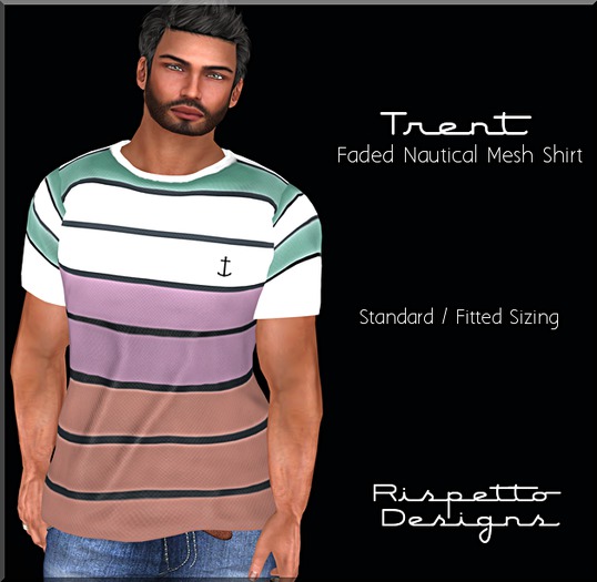 Rispetto Designs - Trent Nautical Mesh Shirt - Green