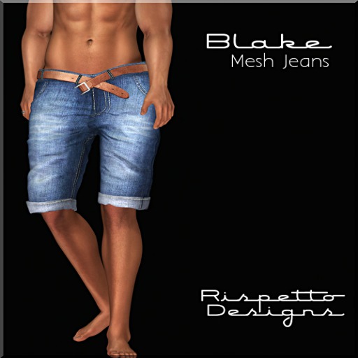 Rispetto Designs - Blake Mesh Shorts - Blue Jeans Blue
