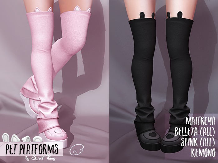 Sweet Thing. Pet Platforms DEMO (Maitreya, Hourglass, Kemono, Belleza, Physique)