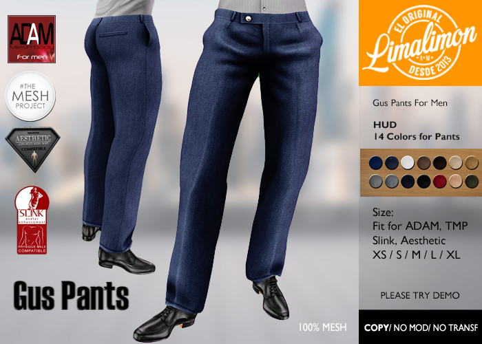 [LimaLimon] Gus Pants for Men