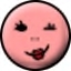 SSS Poofer Smiley Face Flirt 2, wear, type /555 poof