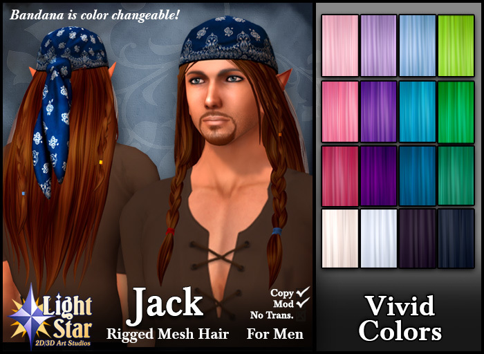 *LightStar-Hair-Jack-Vivid Colors