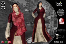 C&N Medieval dress Anastasia Pink v2