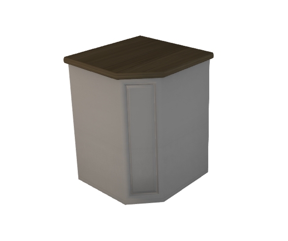 Mesh Kitchen Counter Angled