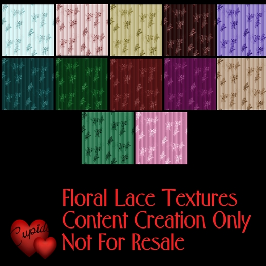 12 Floral Silk Textures