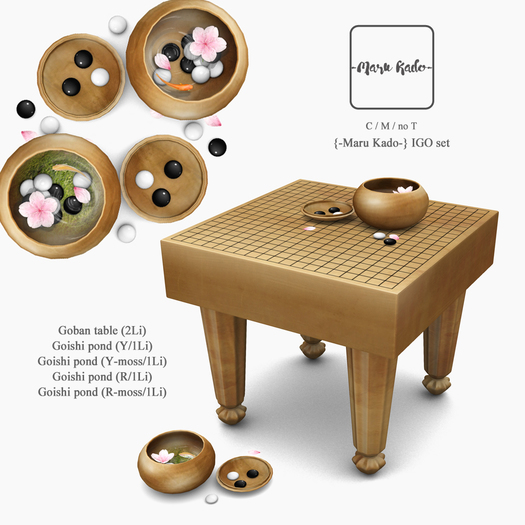 {-Maru Kado-} IGO set