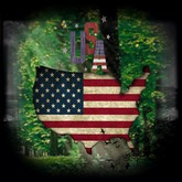 ::: BO ::: USA Map & Words Tip Jar 3 prims