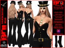 **FREDA V2 STEAMPUNK STYLE COMPLET OUTFIT **
