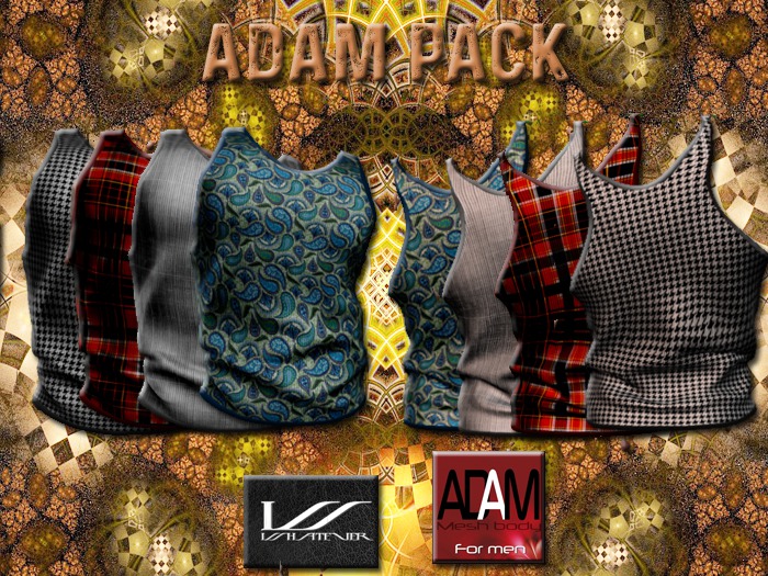 Fat Pack Tank Top Adam by WhatEver