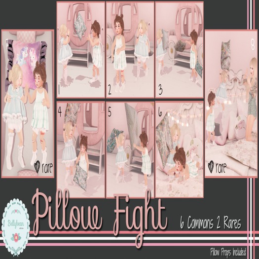 { Bellybean } Pillow Fight - 7 - Aftermath RARE