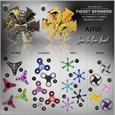 AITUI - Ninja Spinner - Purple