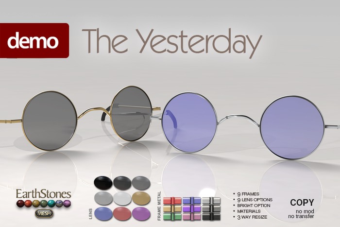 EarthStones Eyeglasses - The Yesterday DEMO