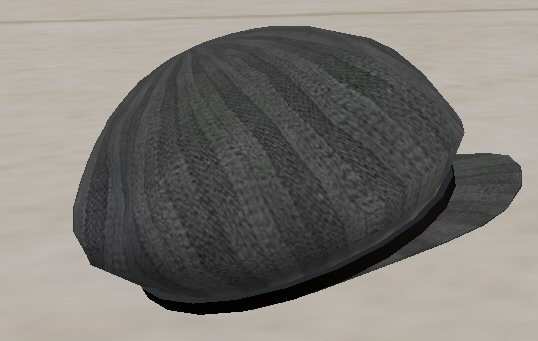 Banded hat - Grey Stripes