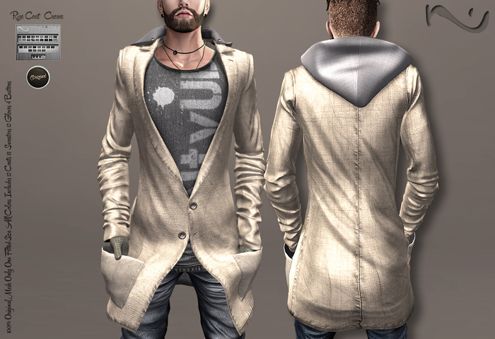 -NU- Rise Coat Creme