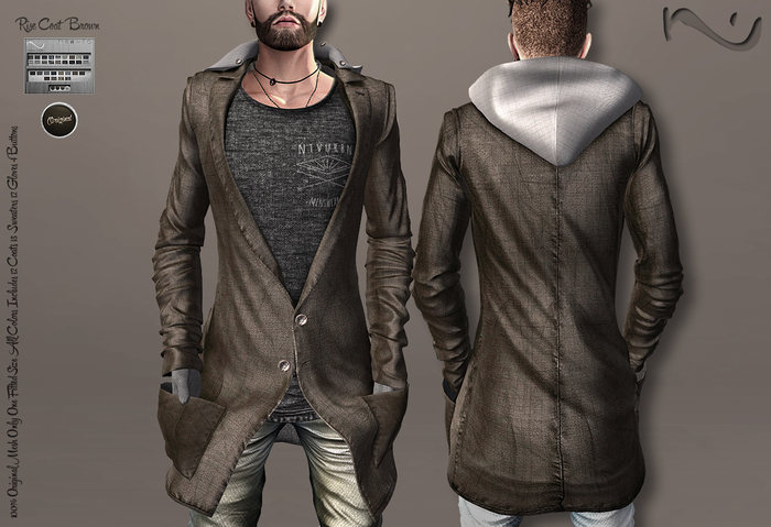 -NU- Rise Coat Brown