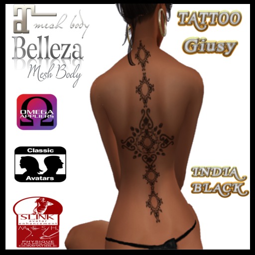 TATTOO INDIA  BLACK