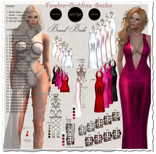 S&P bound bride - sandal high - Lara - RARE