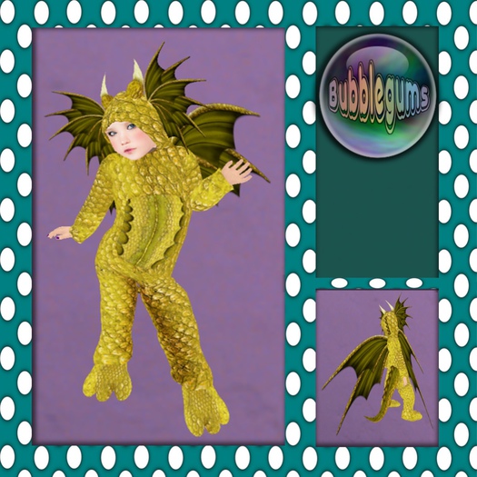 .:Bubblegums:. Dragon Yellow
