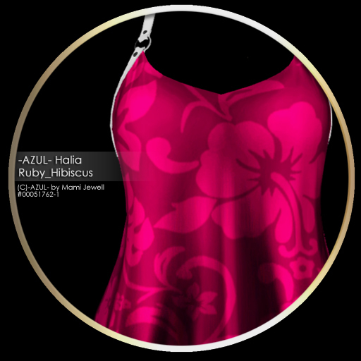-AZUL- Halia /Ruby_Hibiscus