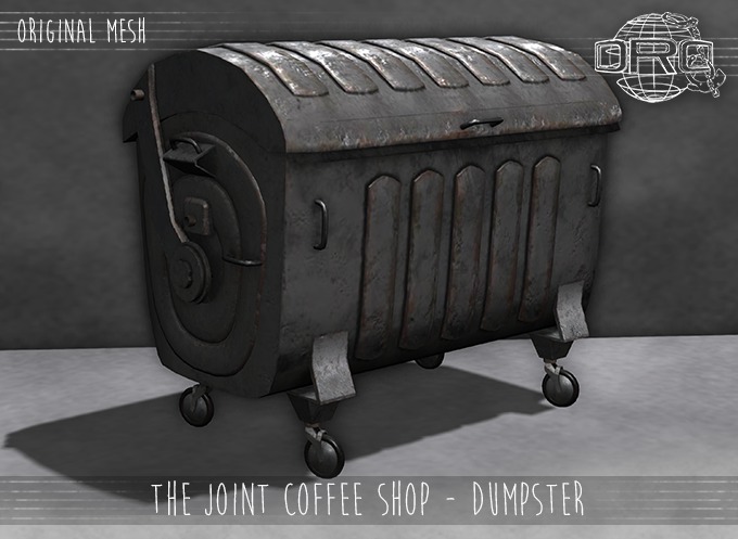 -DRD- CS - The Joint Coffee Shop - Dumpster