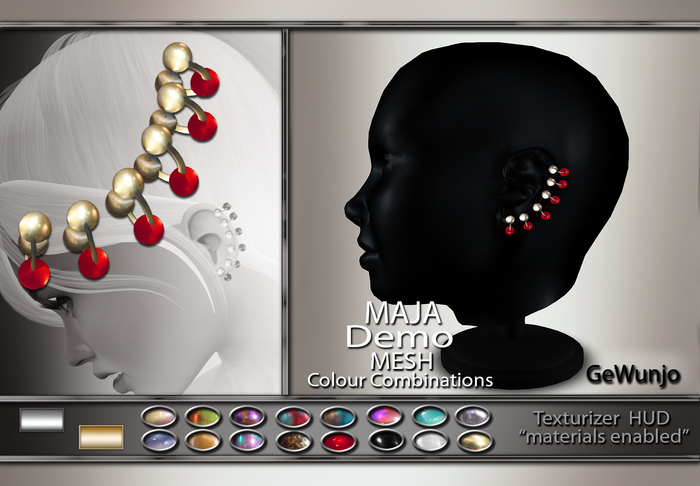 GeWunjo : MAJA earrings DEMO