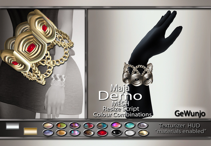 GeWunjo : MAJA bracelets DEMO