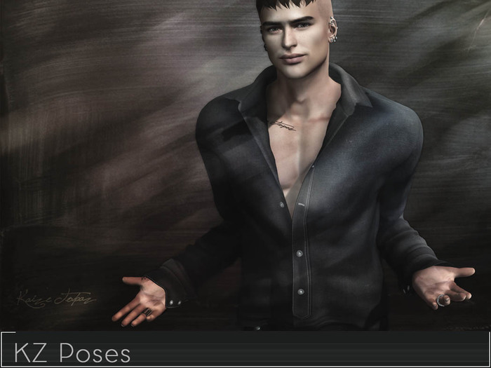 KZ poses - Here - Male pose - Bento