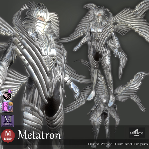 ::: B@R ::: Metatron (Bento Fingers, Wings and Hem)