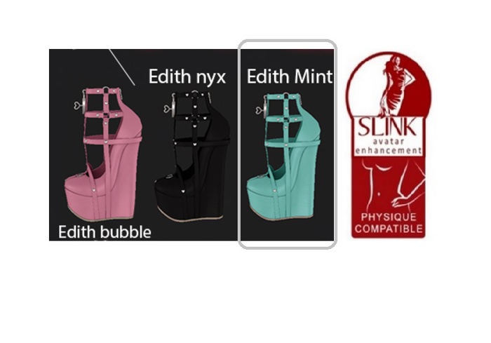 Phedora Belladona ~ Edith platforms Slink Mint