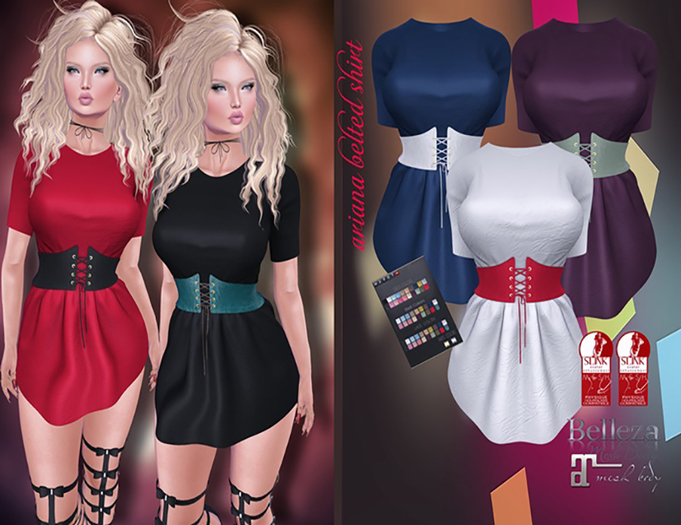 [DB] Ariana Belted Shirt
