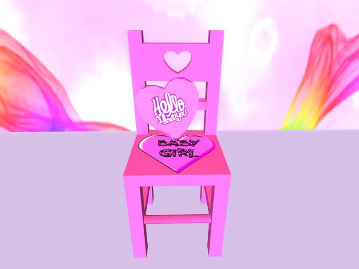 MagDilly, Sweetcake Chair Hot Pink