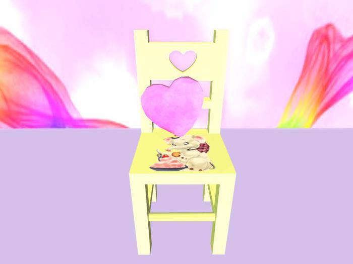 MagDilly, Sweetcake Chair Lemon