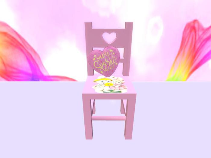 MagDilly, Sweetcake Chair Light Pink
