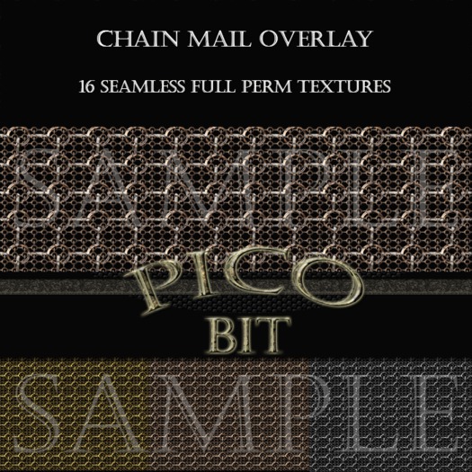 Chain Mail Overlay Textures