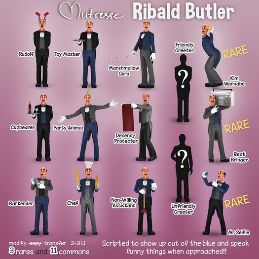 Mutresse - Ribald Butler - Decency Protector